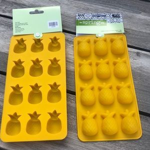 Fun Pineapple Molds NWT